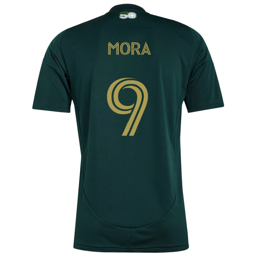 Danxen Women Felipe Mora #9 Black Brown Home Jersey 2025/26 T-Shirt