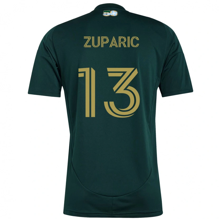 Danxen Women Dario Župarić #13 Black Brown Home Jersey 2025/26 T-Shirt