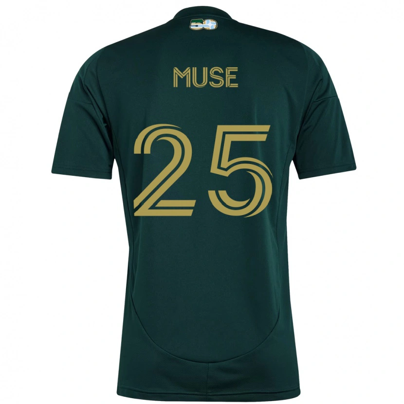 Danxen Women Trey Muse #25 Black Brown Home Jersey 2025/26 T-Shirt