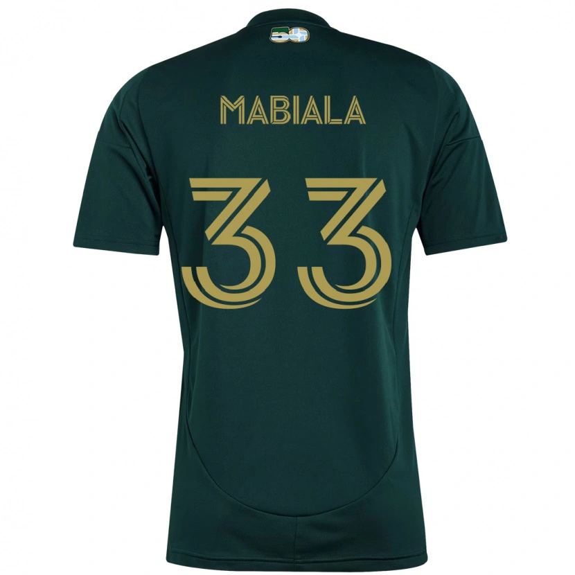 Danxen Women Larrys Mabiala #33 Black Brown Home Jersey 2025/26 T-Shirt