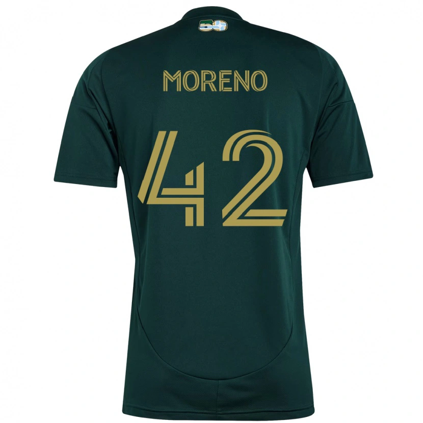Danxen Women Alexis Moreno #42 Black Brown Home Jersey 2025/26 T-Shirt