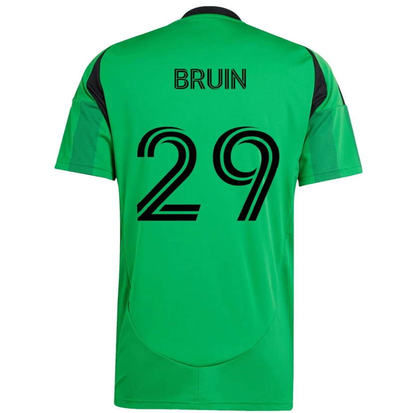 Danxen Women Will Bruin #29 Green Black Home Jersey 2025/26 T-Shirt