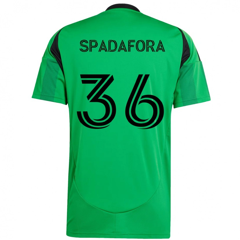 Danxen Women Luke Spadafora #36 Green Black Home Jersey 2025/26 T-Shirt