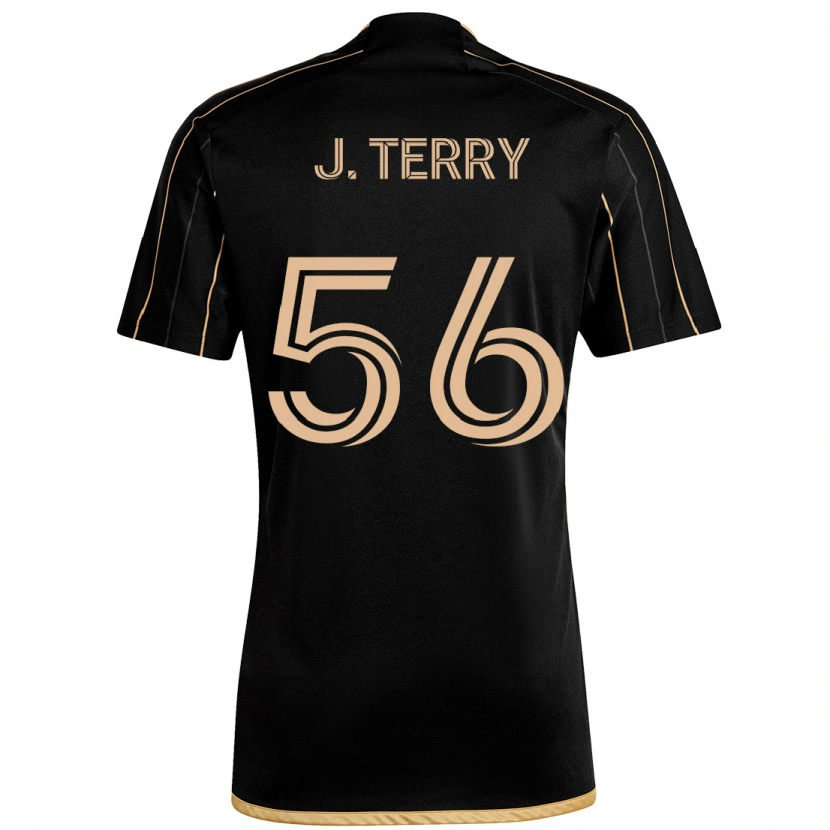 Danxen Women Jude Terry #56 Black Brown Home Jersey 2025/26 T-Shirt