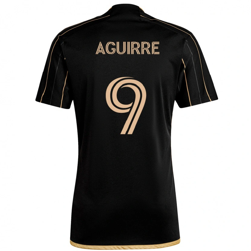 Danxen Women Dustin Aguirre #9 Black Brown Home Jersey 2025/26 T-Shirt
