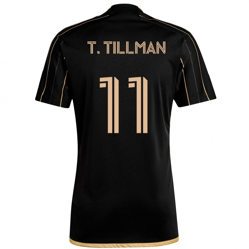 Danxen Women Timothy Tillman #11 Black Brown Home Jersey 2025/26 T-Shirt