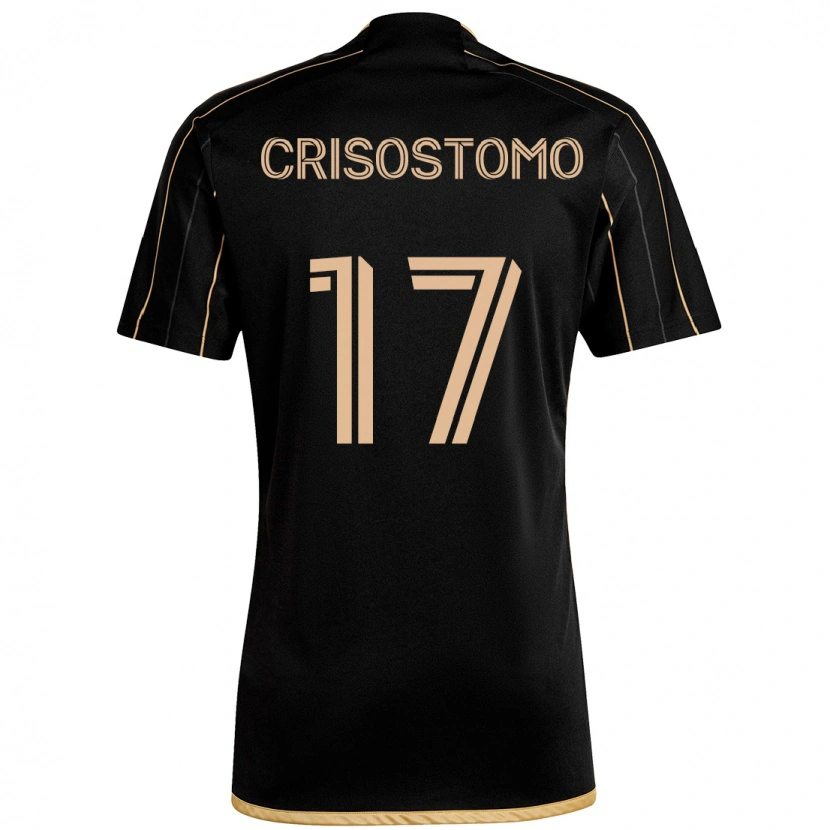 Danxen Women Danny Crisostomo #17 Black Brown Home Jersey 2025/26 T-Shirt