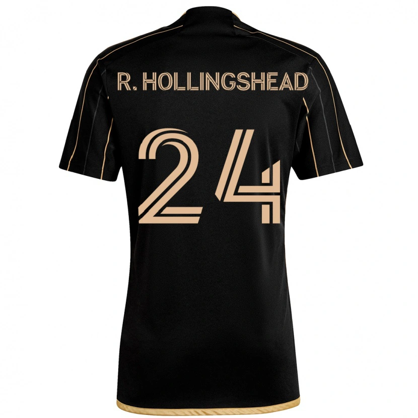 Danxen Women Ryan Hollingshead #24 Black Brown Home Jersey 2025/26 T-Shirt