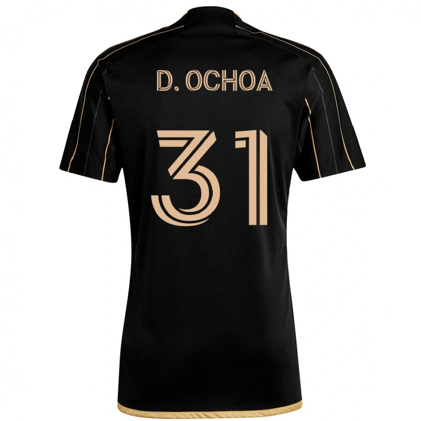 Danxen Women David Ochoa #31 Black Brown Home Jersey 2025/26 T-Shirt