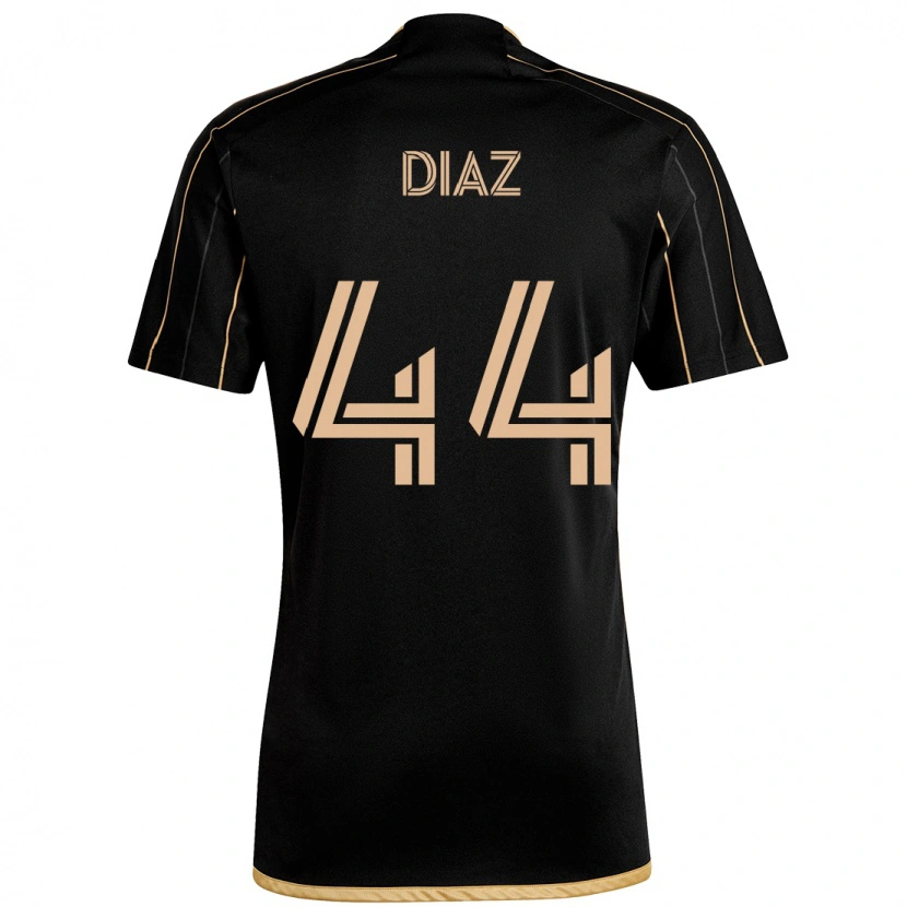 Danxen Women Christian Díaz #44 Black Brown Home Jersey 2025/26 T-Shirt