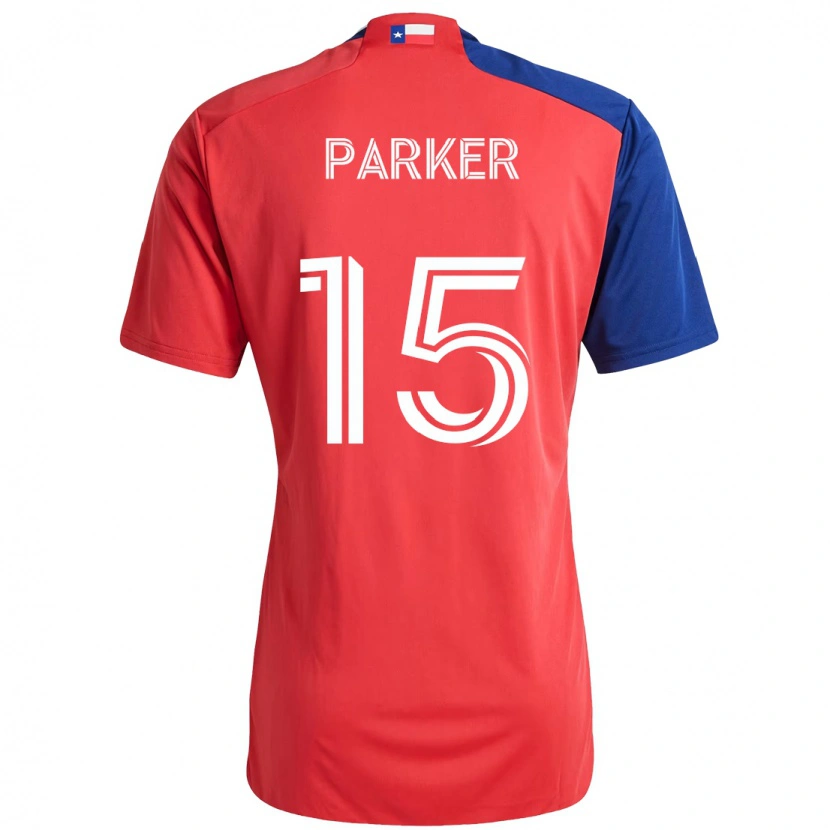 Danxen Women Isaiah Parker #15 Red Navy Blue Home Jersey 2025/26 T-Shirt