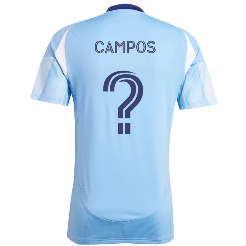 Danxen Women Adonis Campos #0 Light Blue Home Jersey 2025/26 T-Shirt