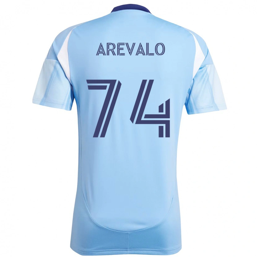 Danxen Women Ronny Arévalo #74 Light Blue Home Jersey 2025/26 T-Shirt
