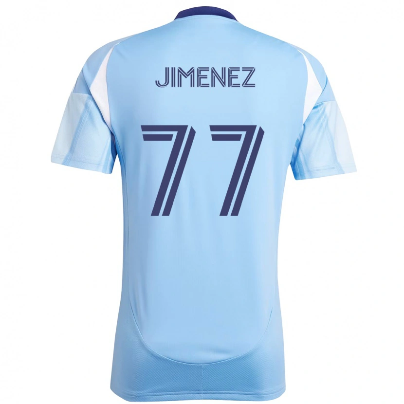 Danxen Women Jonathan Jiménez #77 Light Blue Home Jersey 2025/26 T-Shirt