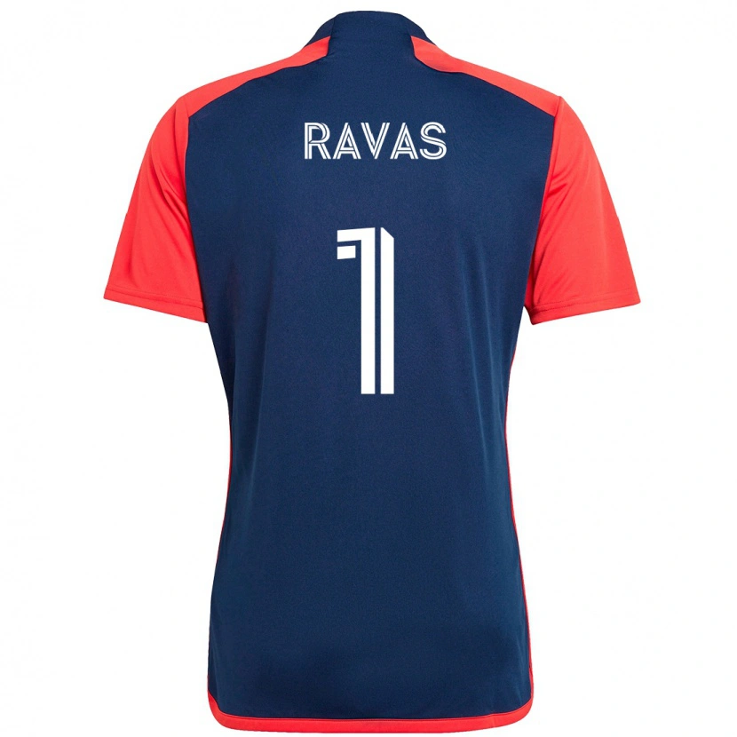 Danxen Women Henrich Ravas #1 Blue Red Home Jersey 2025/26 T-Shirt
