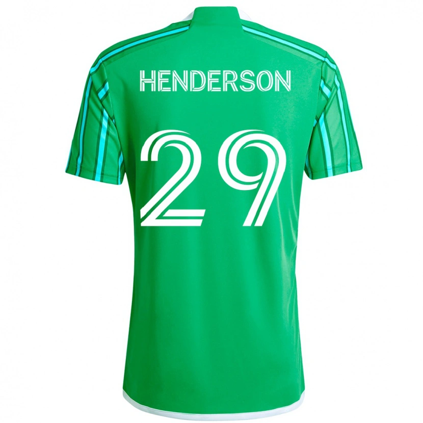 Danxen Women Anna Henderson #29 Green White Home Jersey 2025/26 T-Shirt
