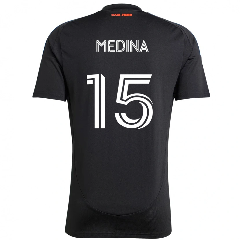 Danxen Women Cruz Medina #15 Black Dark Blue Home Jersey 2025/26 T-Shirt