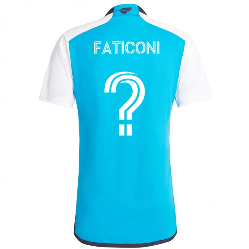 Danxen Women Trey Faticoni #0 Sky Blue White Home Jersey 2025/26 T-Shirt