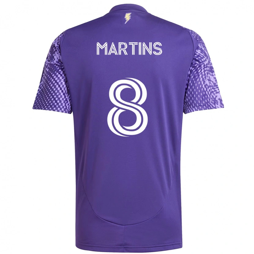 Danxen Women Felipe Martins #8 Purple White Home Jersey 2025/26 T-Shirt