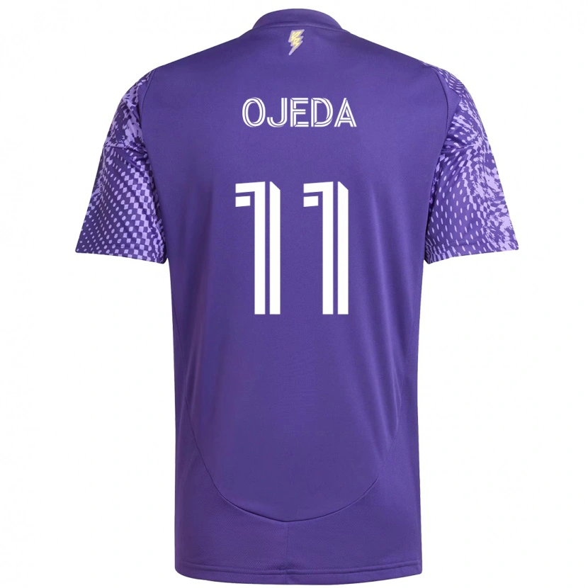 Danxen Women Martín Ojeda #11 Purple White Home Jersey 2025/26 T-Shirt