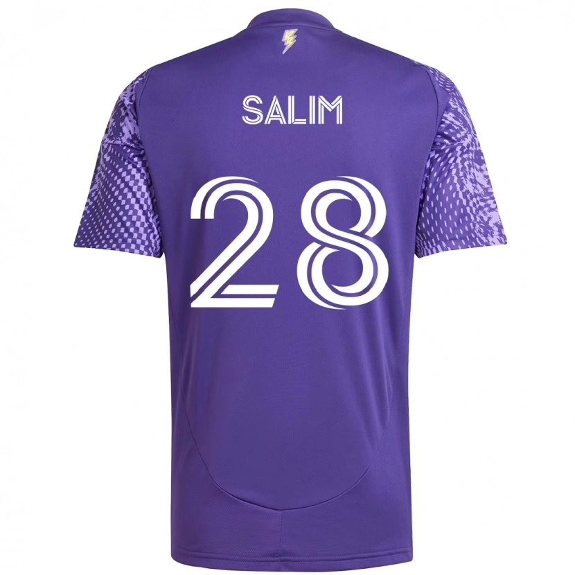 Danxen Women Abdi Salim #28 Purple White Home Jersey 2025/26 T-Shirt
