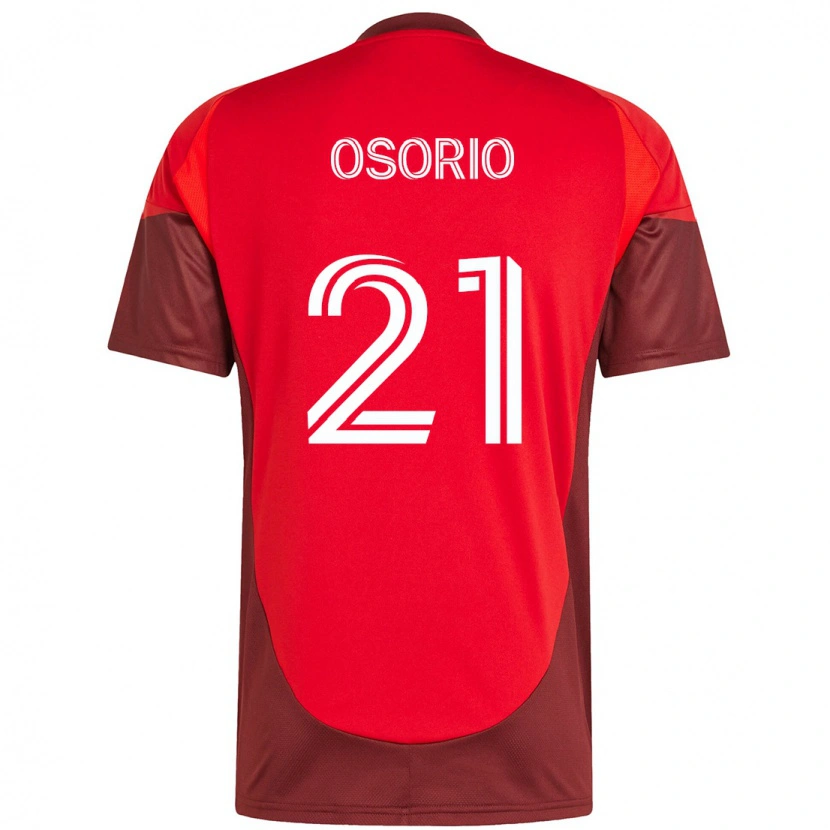 Danxen Women Jonathan Osorio #21 Red White Home Jersey 2025/26 T-Shirt