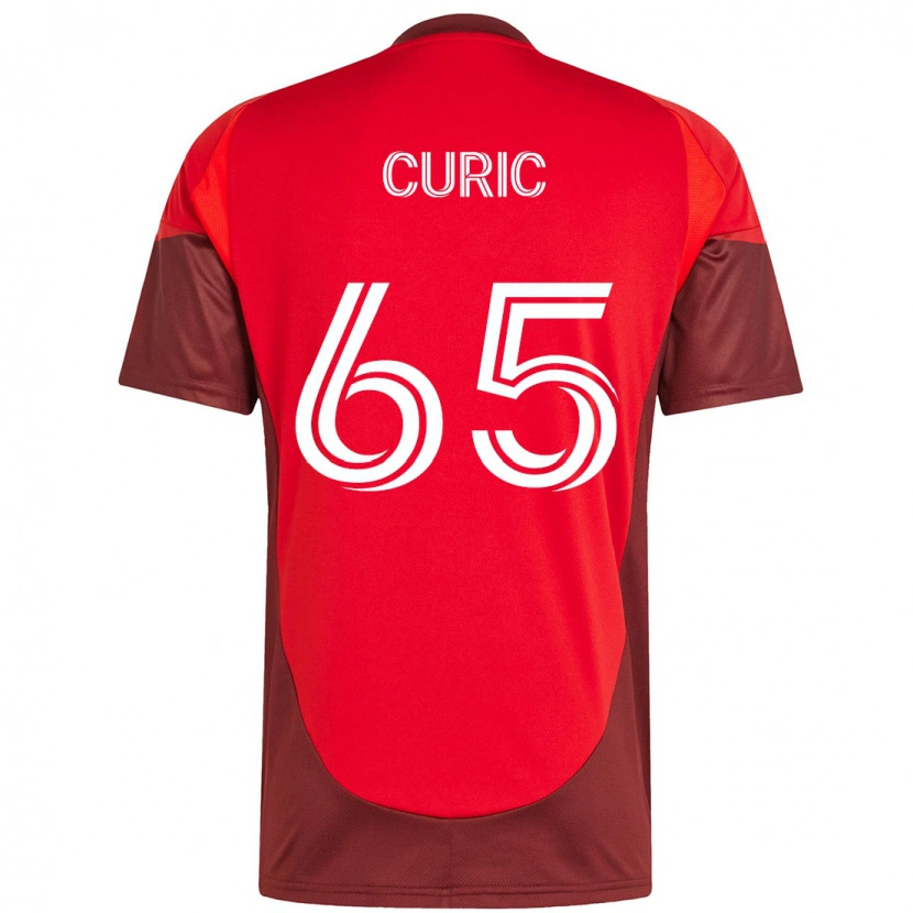 Danxen Women Antony Curic #65 Red White Home Jersey 2025/26 T-Shirt