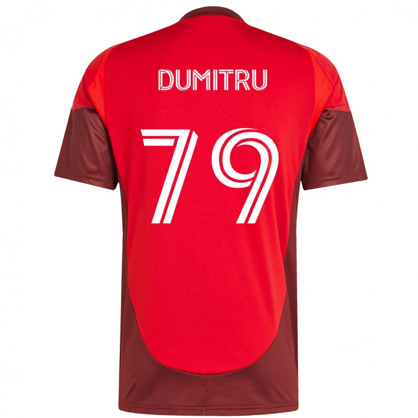Danxen Women Andrei Dumitru #79 Red White Home Jersey 2025/26 T-Shirt