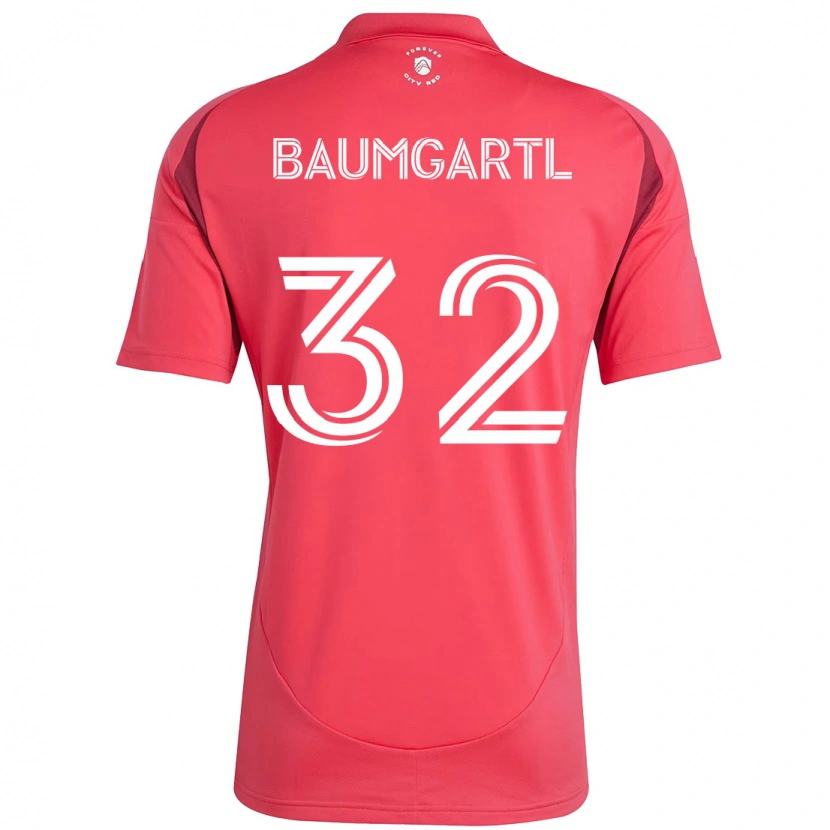 Danxen Women Timo Baumgartl #32 Magenta White Home Jersey 2025/26 T-Shirt