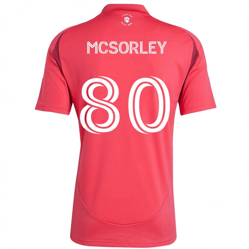 Danxen Women Brendan Mcsorley #80 Magenta White Home Jersey 2025/26 T-Shirt