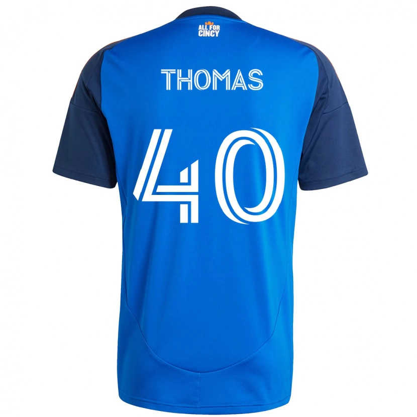 Danxen Women Kai Thomas #40 Dark Blue Orange Home Jersey 2025/26 T-Shirt