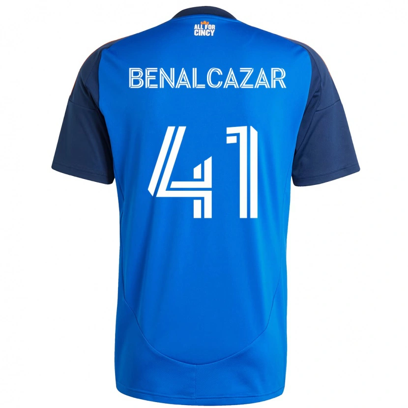 Danxen Women Nico Benalcázar #41 Dark Blue Orange Home Jersey 2025/26 T-Shirt