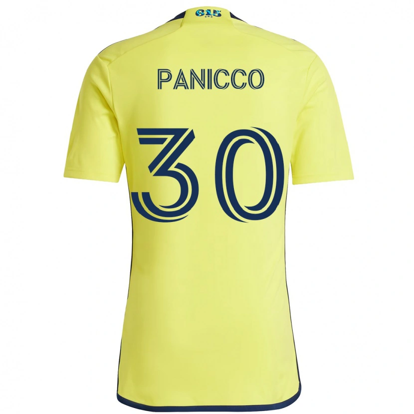 Danxen Women Elliot Panicco #30 Yellow Navy Blue Home Jersey 2025/26 T-Shirt