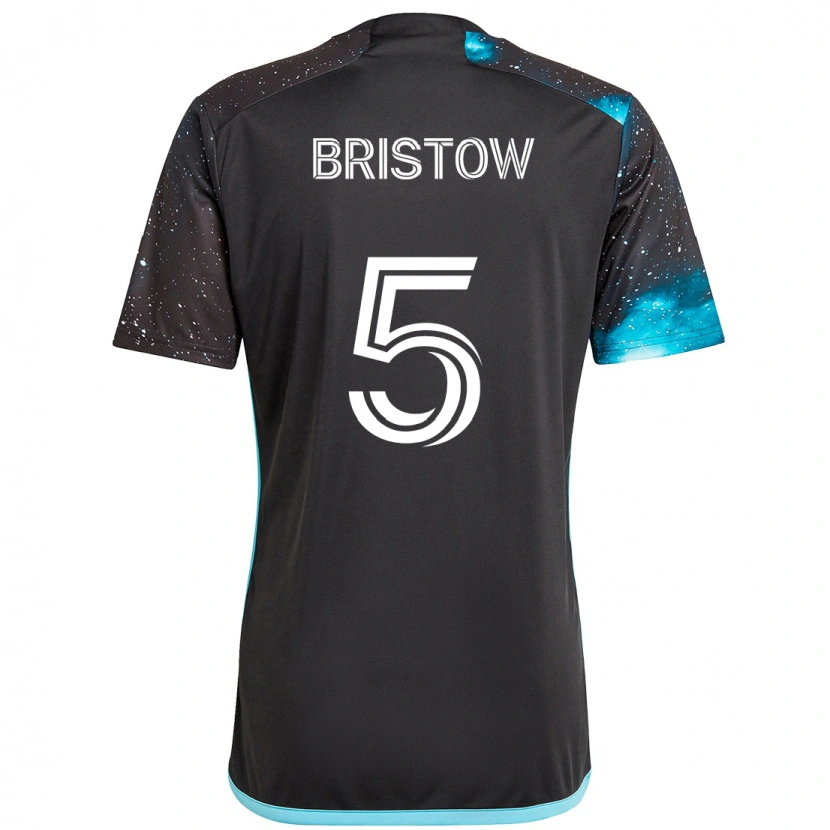Danxen Women Ethan Bristow #5 Black Blue Home Jersey 2025/26 T-Shirt