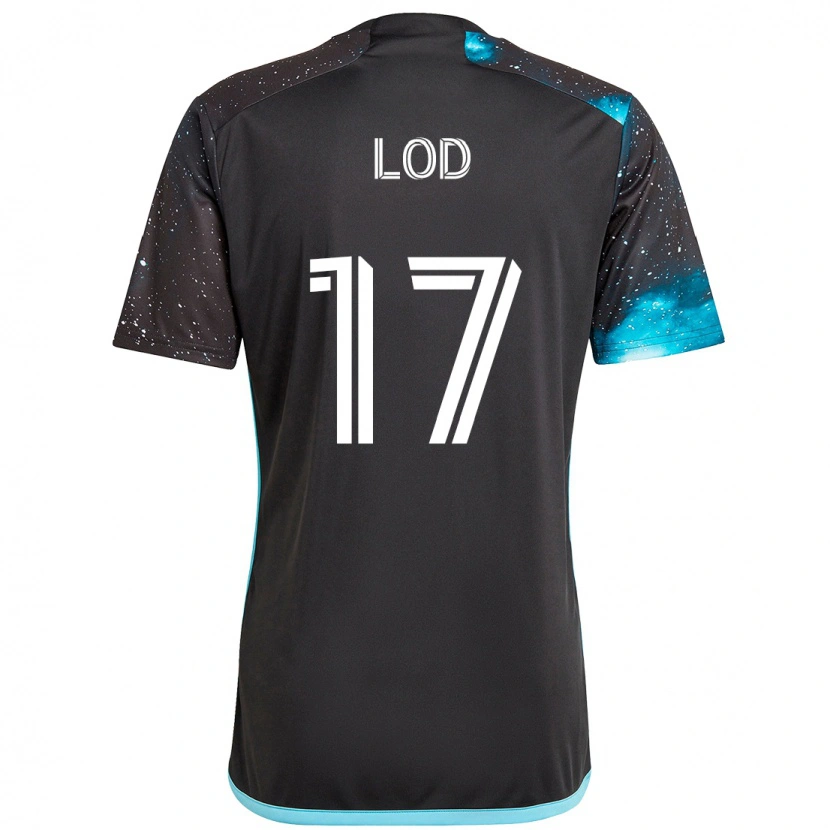 Danxen Women Robin Lod #17 Black Blue Home Jersey 2025/26 T-Shirt