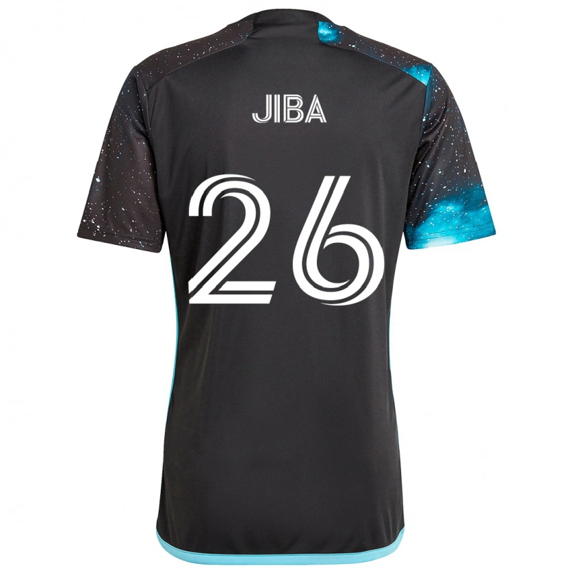 Danxen Women Ryen Jiba #26 Black Blue Home Jersey 2025/26 T-Shirt