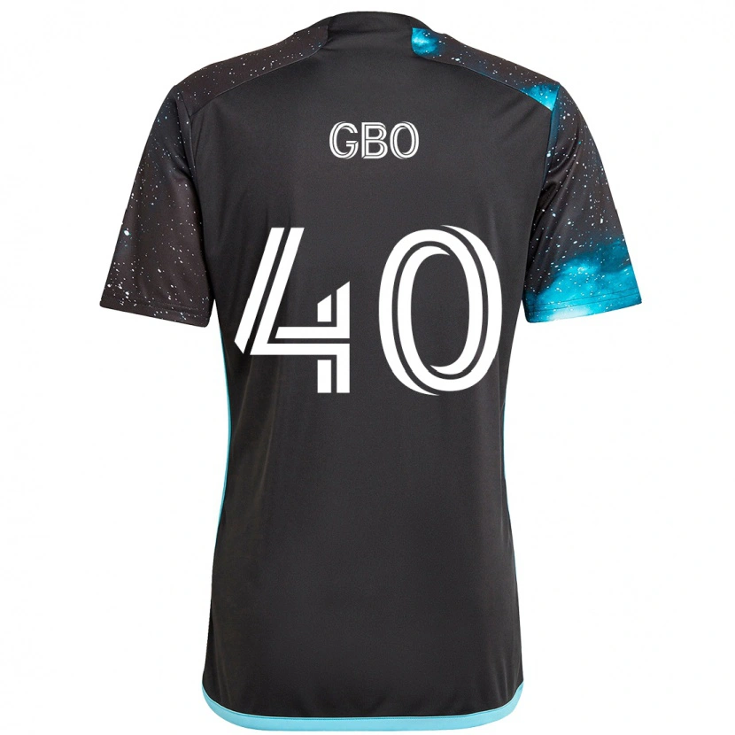 Danxen Women Cedrik Gbo #40 Black Blue Home Jersey 2025/26 T-Shirt