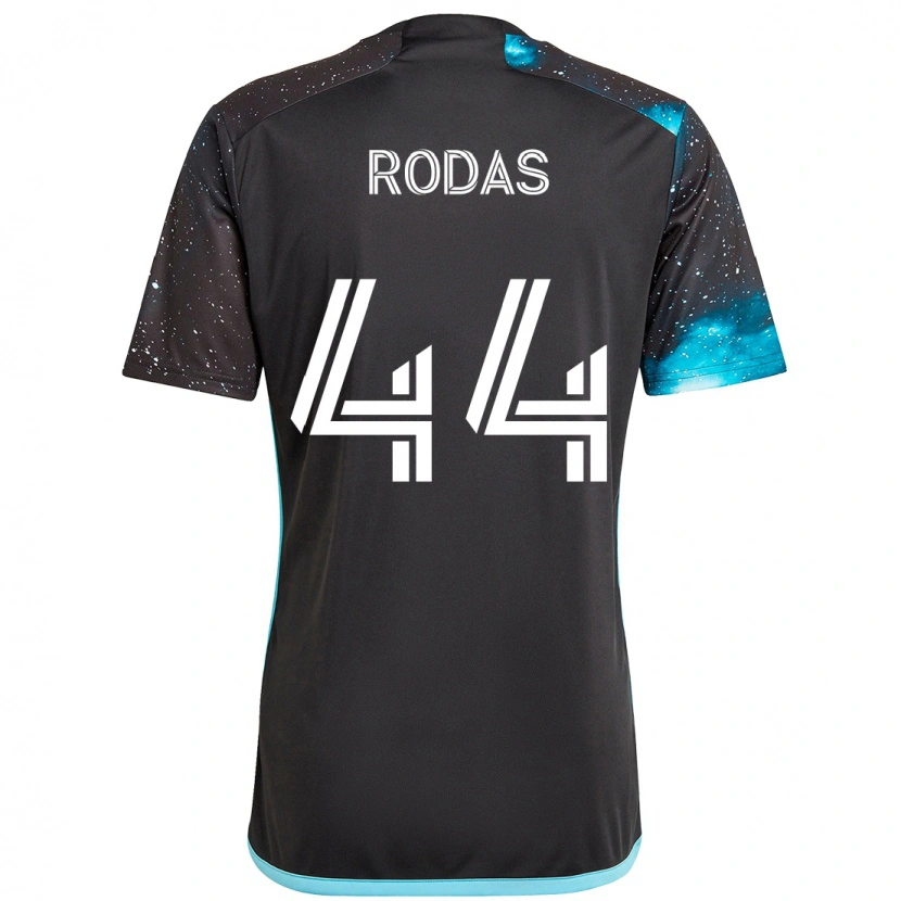 Danxen Women Geremy Rodas #44 Black Blue Home Jersey 2025/26 T-Shirt