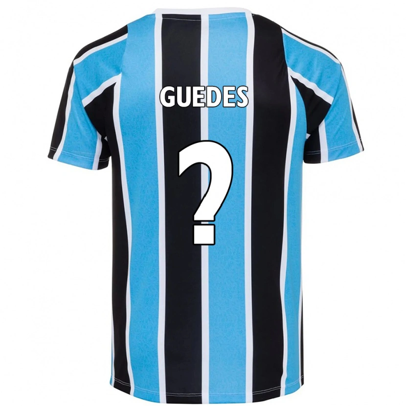 Danxen Women Guilherme Guedes #0 Blue Black White Home Jersey 2025/26 T-Shirt