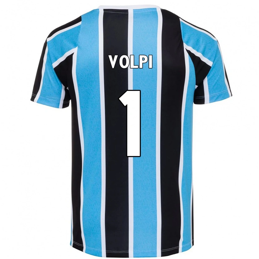 Danxen Women Tiago Volpi #1 Blue Black White Home Jersey 2025/26 T-Shirt