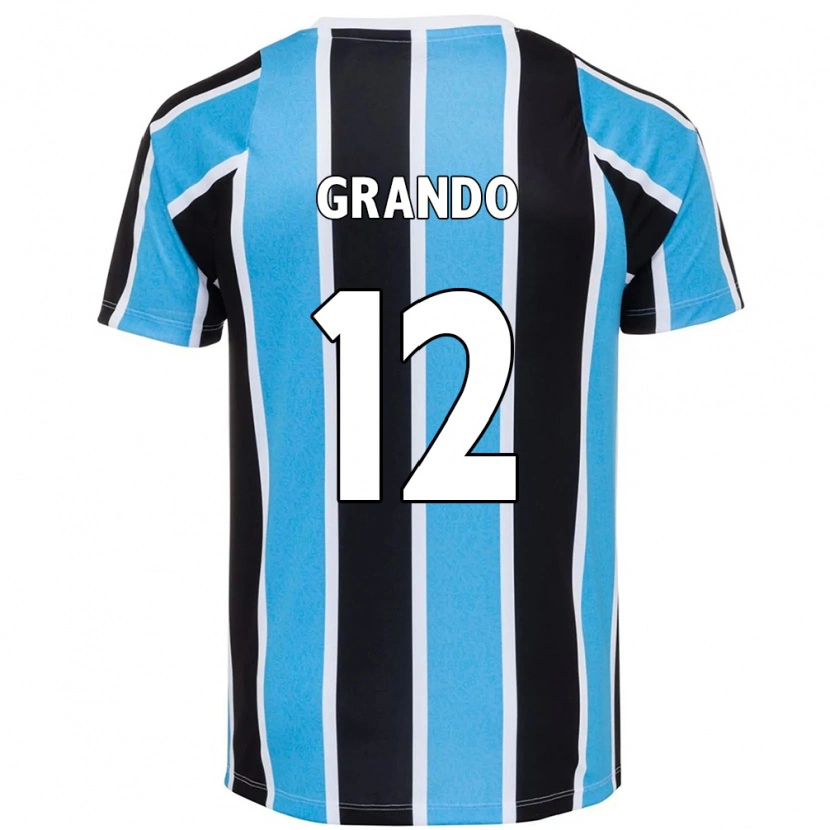 Danxen Women Gabriel Grando #12 Blue Black White Home Jersey 2025/26 T-Shirt