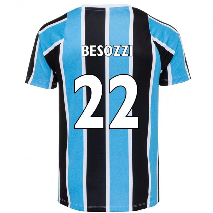 Danxen Women Lucas Besozzi #22 Blue Black White Home Jersey 2025/26 T-Shirt