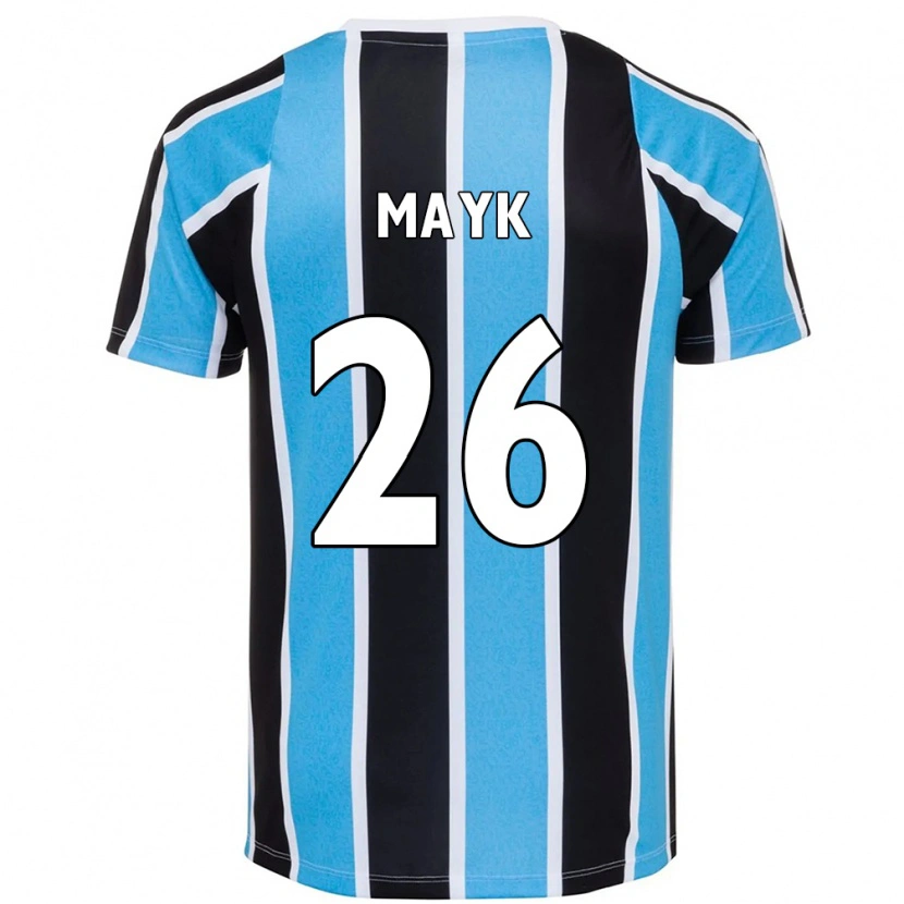 Danxen Women Mayk #26 Blue Black White Home Jersey 2025/26 T-Shirt