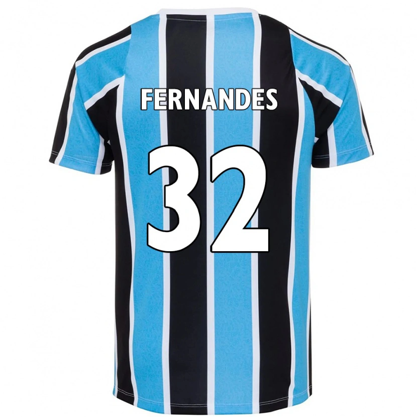 Danxen Women Nathan Fernandes #32 Blue Black White Home Jersey 2025/26 T-Shirt