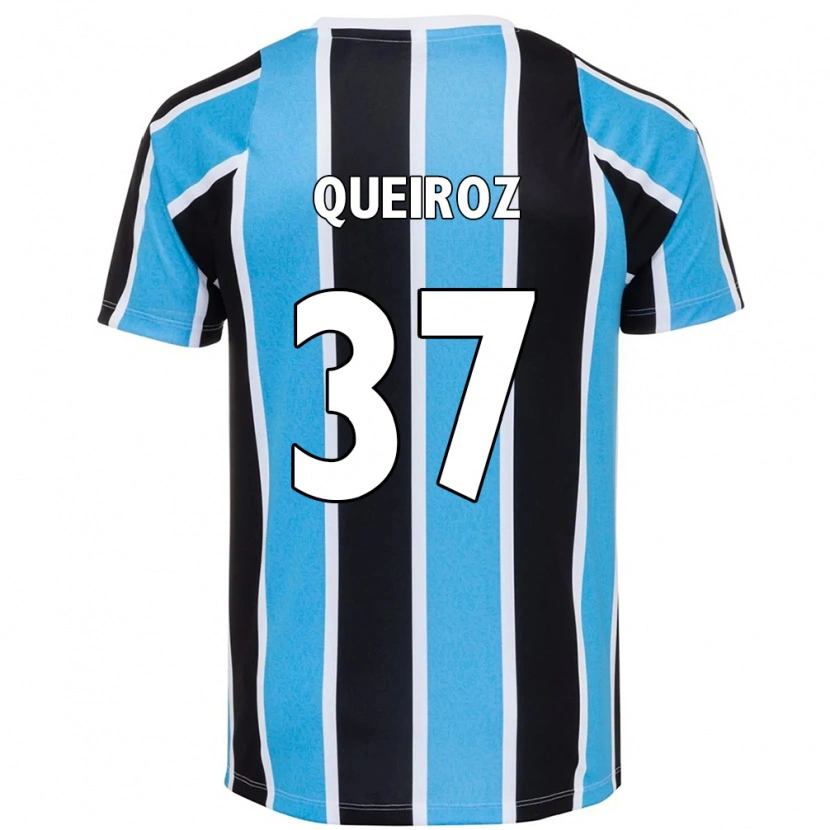 Danxen Women Du Queiroz #37 Blue Black White Home Jersey 2025/26 T-Shirt