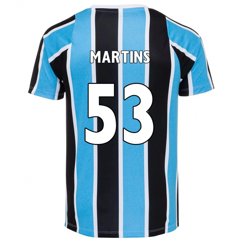 Danxen Women Gustavo Martins #53 Blue Black White Home Jersey 2025/26 T-Shirt