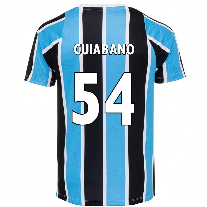 Danxen Women Cuiabano #54 Blue Black White Home Jersey 2025/26 T-Shirt