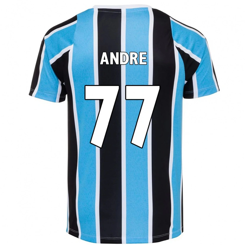 Danxen Women André Henrique #77 Blue Black White Home Jersey 2025/26 T-Shirt