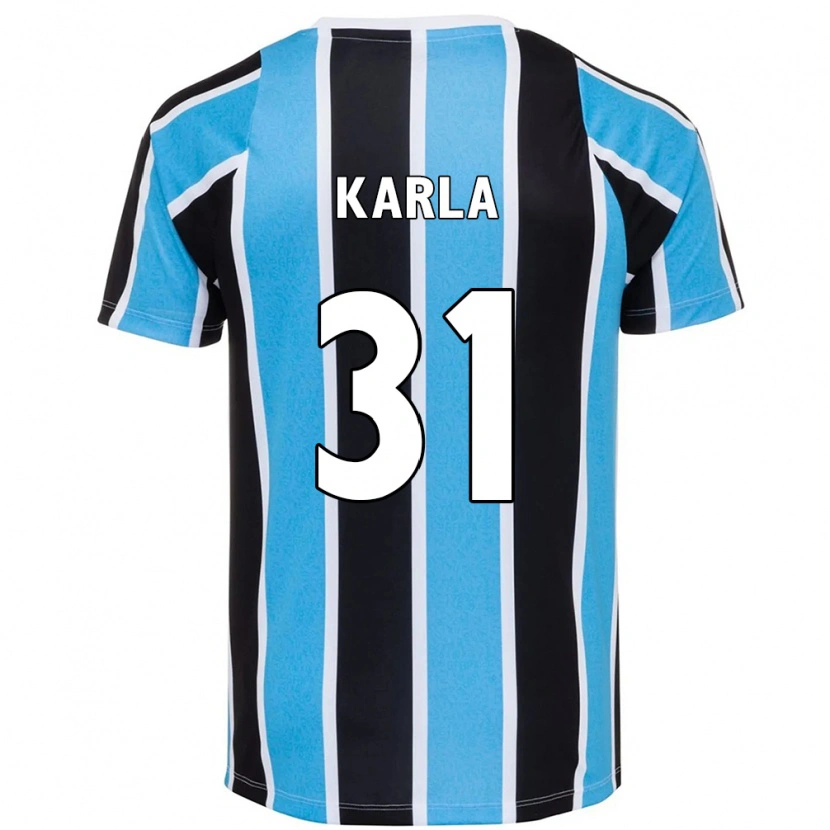 Danxen Women Emmily Karla #31 Blue Black White Home Jersey 2025/26 T-Shirt