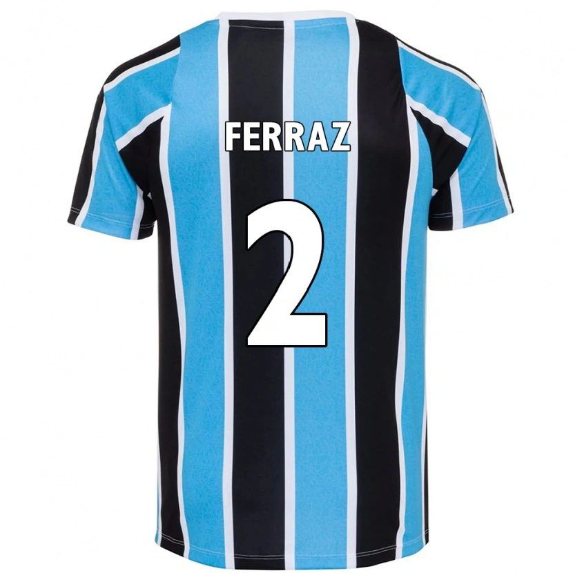 Danxen Women Victor Ferraz #2 Blue Black White Home Jersey 2025/26 T-Shirt